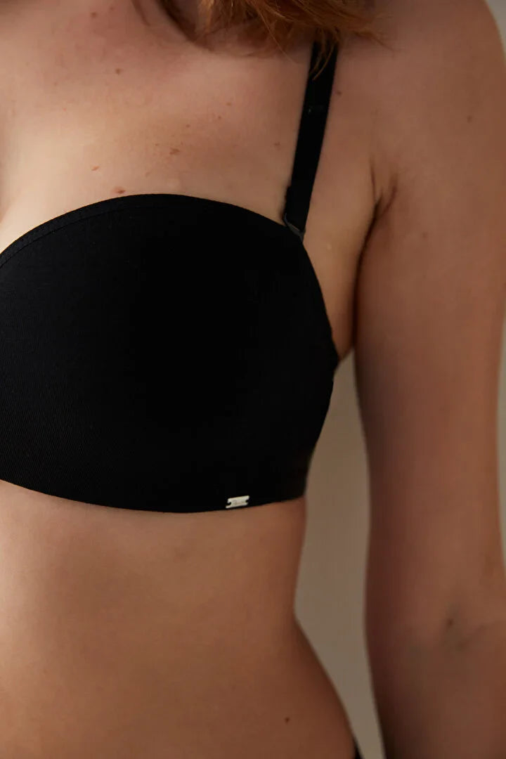 Penti Black Straplez Bra