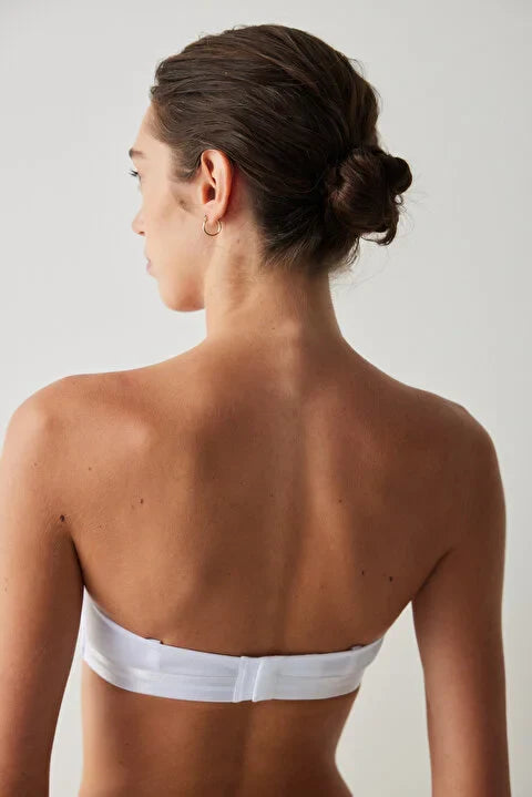 Penti White Straplez Bra