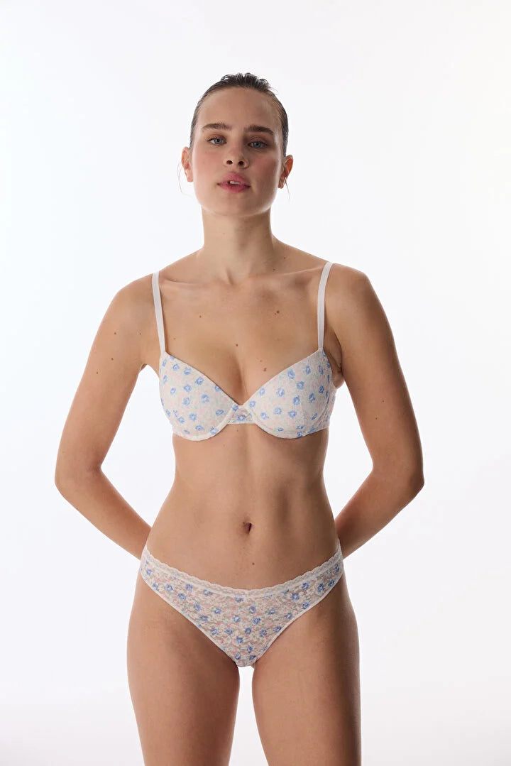 Penti Off-White Daylift Floral Bra