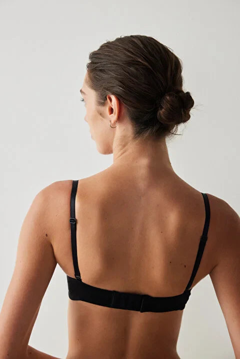 Penti Strapless Black Bra