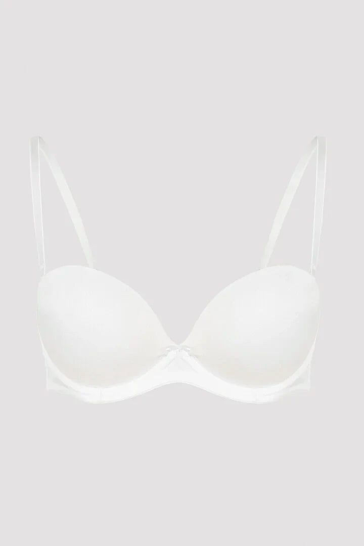 Penti Strapless White Bra