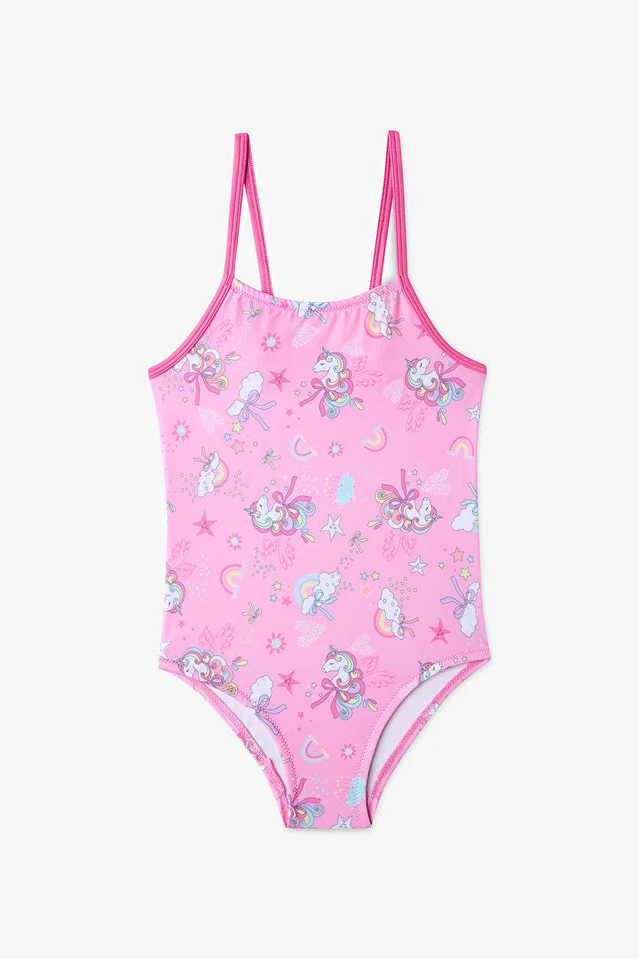 Penti Multicolor Girls Uniribbon Swimsuit