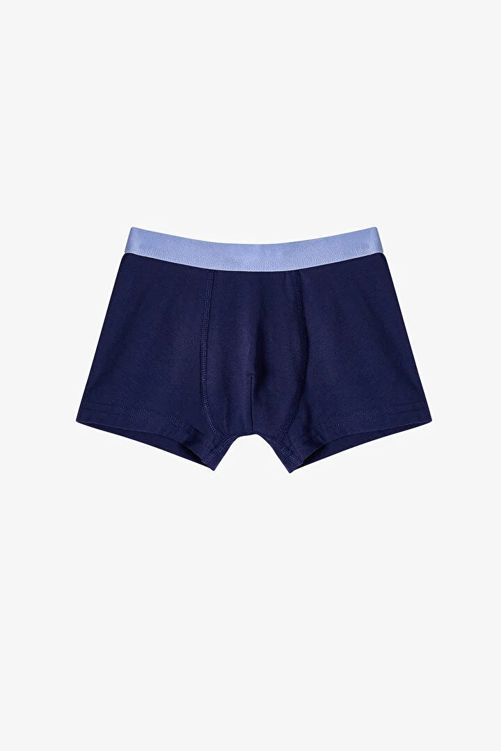 Penti Blue Boys Striped Crab 3 in1 Boxer