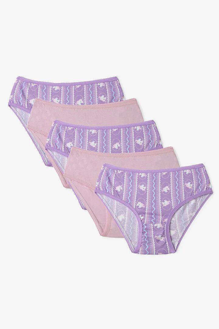 Penti Girl Pink Mix Sleepycorn 5 in1 Slip