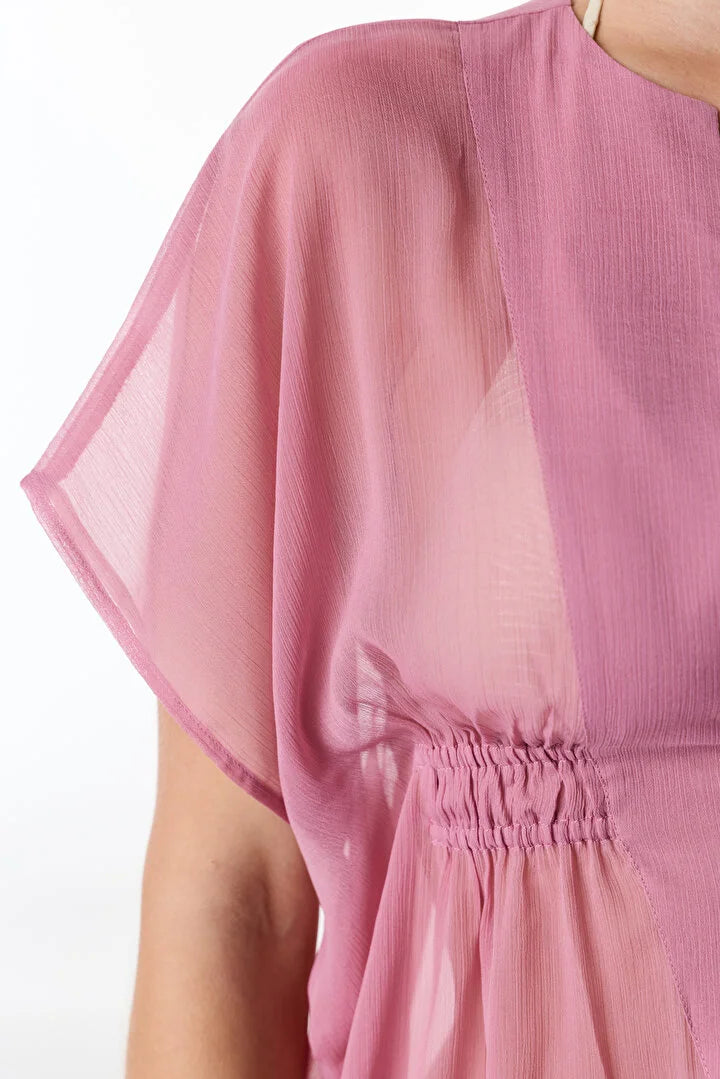 Penti Rose Pink Basic Kaftan