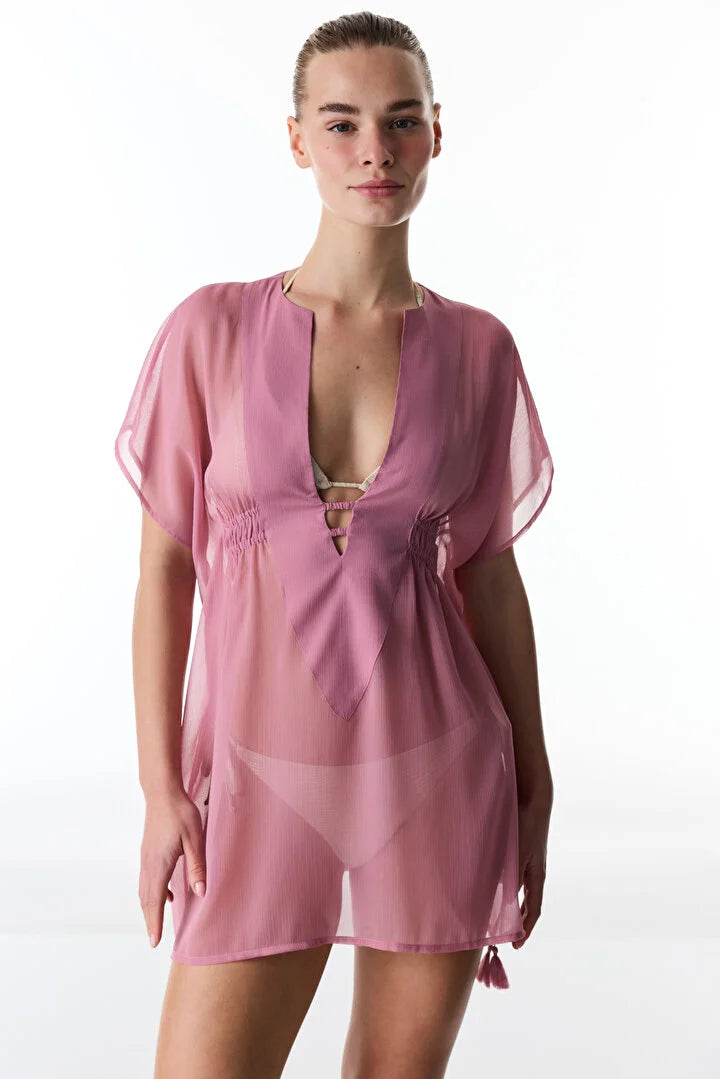 Penti Rose Pink Basic Kaftan