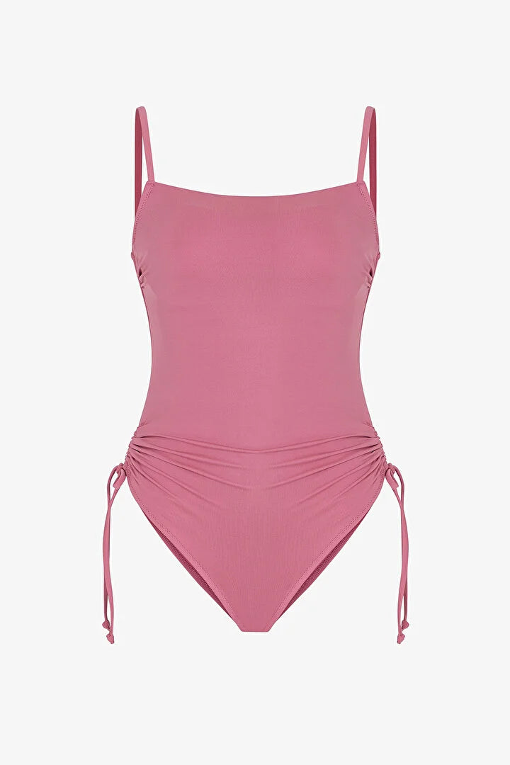 Penti Rose Pink Strapless Underwire Swimsuit