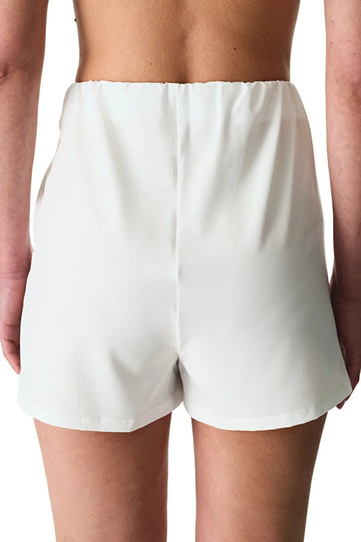 Penti White Skirt Swim Shorts