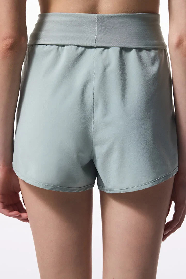 Penti Folded Light Green Sea Short
