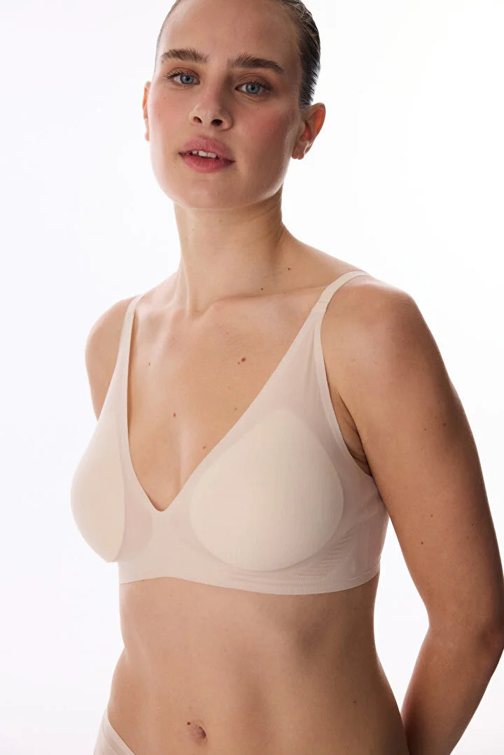 Penti Seramic Beige Zero gram Decollete Bra