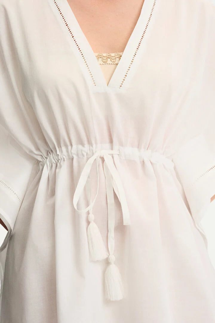 Penti White Vera Kaftan