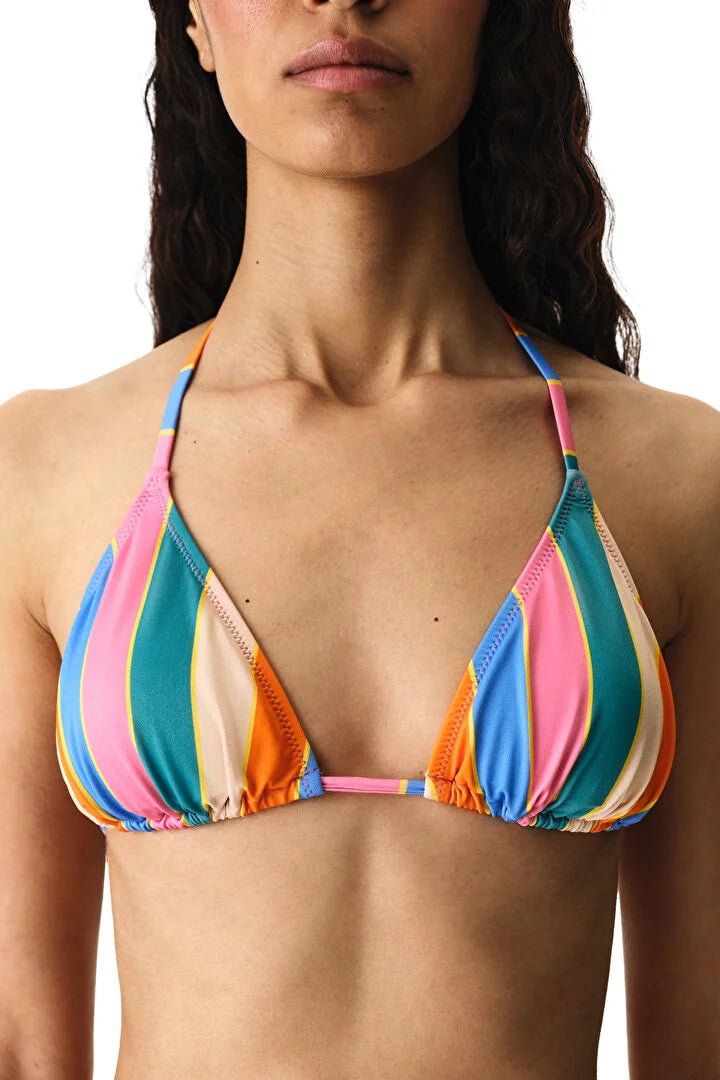 Penti Multicolor Triangle Bikini Top