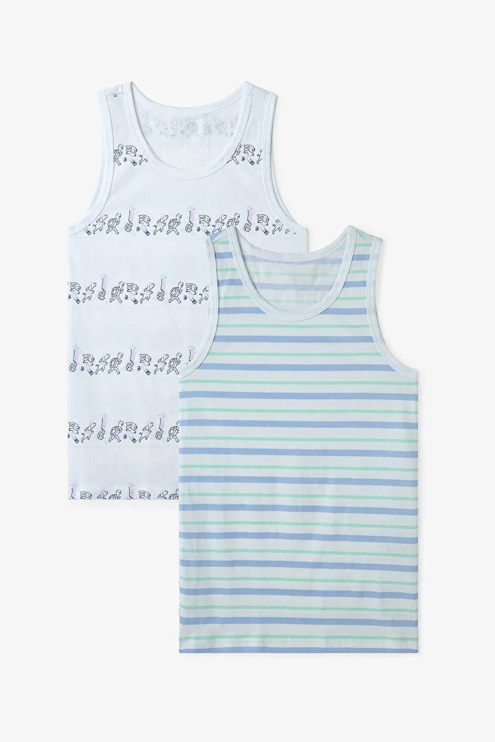 Penti Optic White Boys 2 in1 Tank Top
