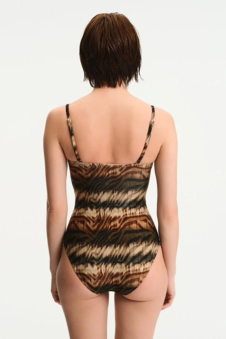 Penti Multicolor Strapless Swimsuit