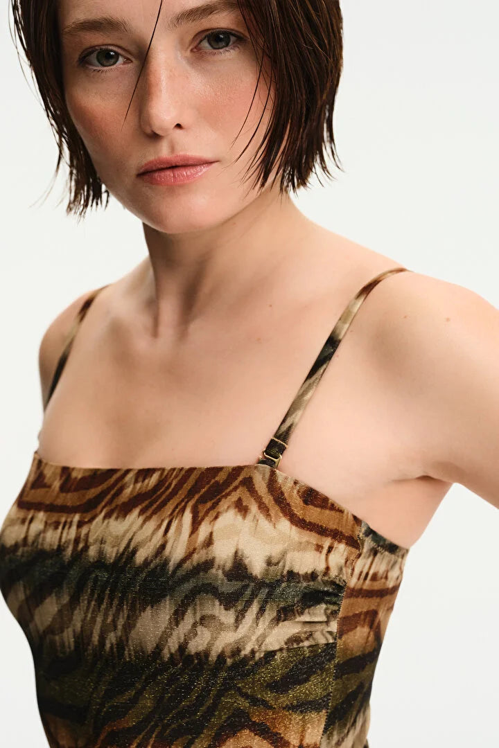Penti Multicolor Strapless Swimsuit
