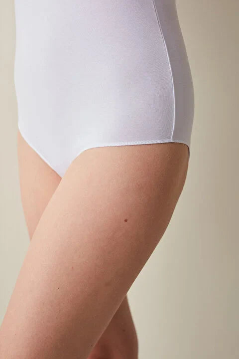 Penti White Thin Strap Bodysuit