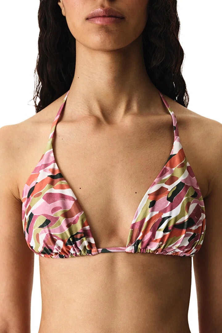 Penti Multicolor Triangle Bikini Top