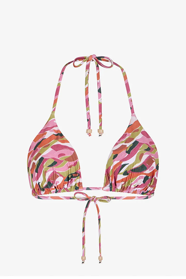 Penti Multicolor Triangle Bikini Top