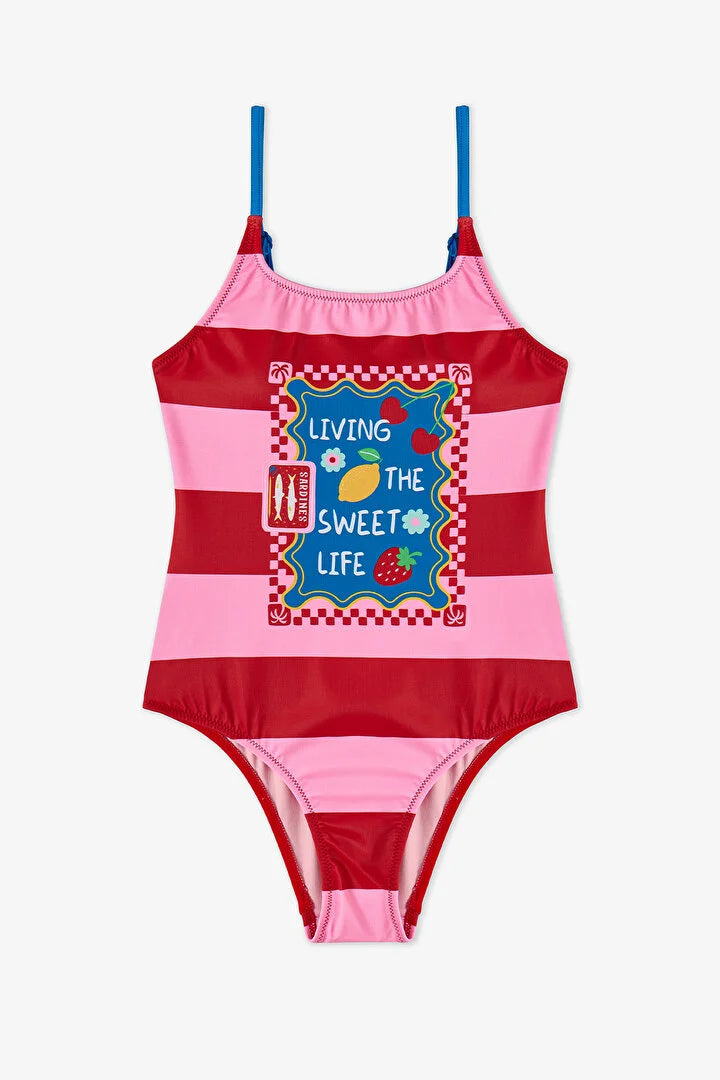 Penti Red Teen Sweet Life Swimsuit