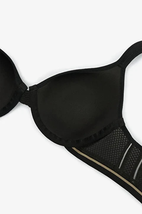 Penti Black Breathable Padded Bra