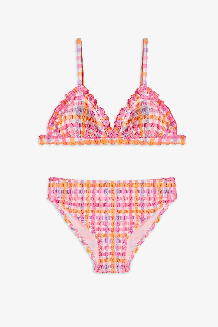 Penti Girl Pink Teen Vicky Triangle Bikini Set