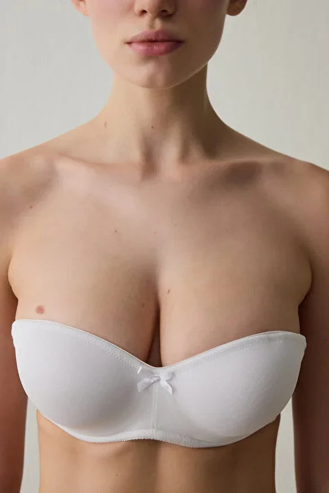 Penti Wired Padded White Bra