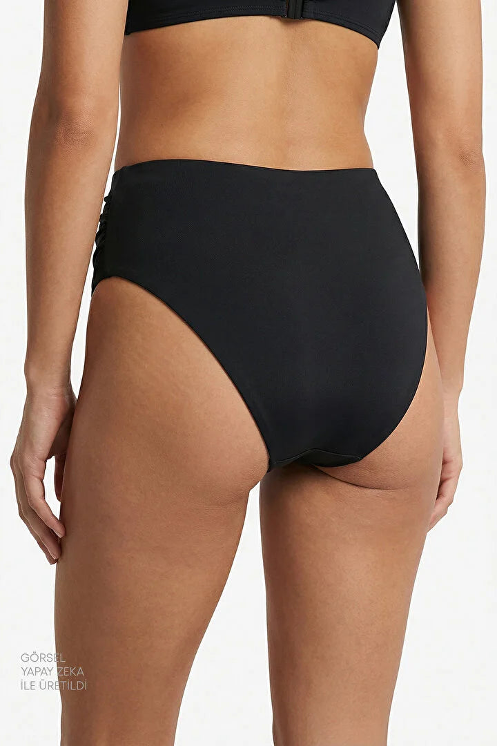 Penti Black High Bikini Bottom
