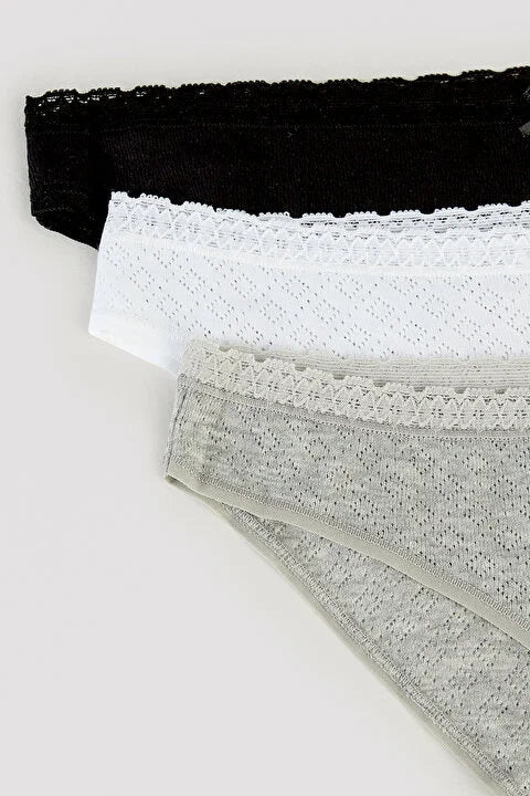 Penti Soft Pointel Basic 3-Piece Slip Panties