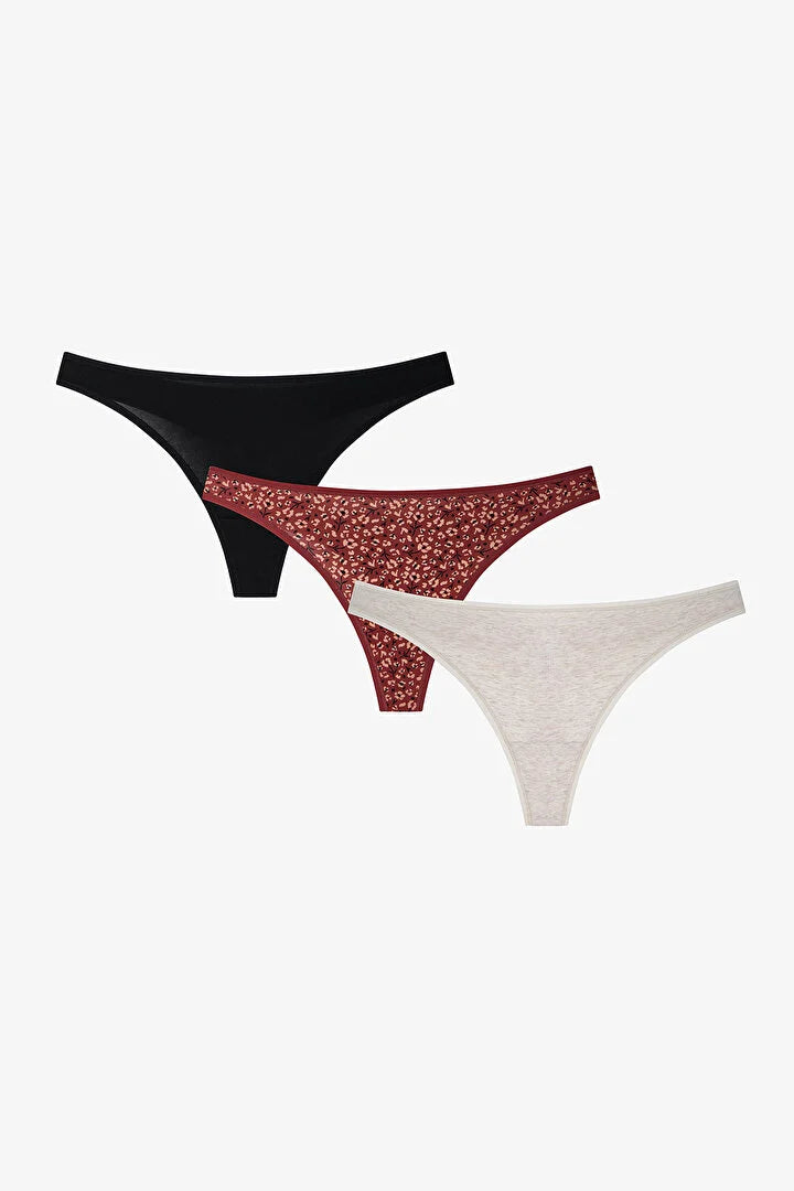 Penti Colorful Ditsy Leo 3 in1 Thong