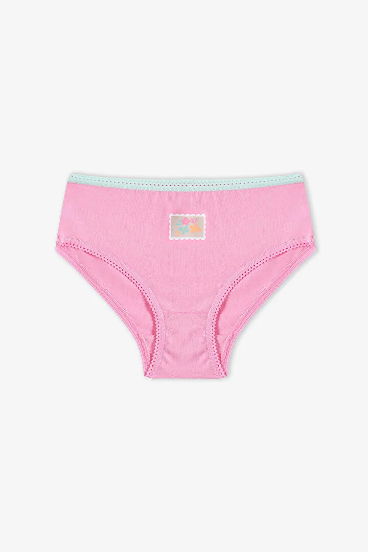 Penti Girl Pink Popflower 5 in1 Slip
