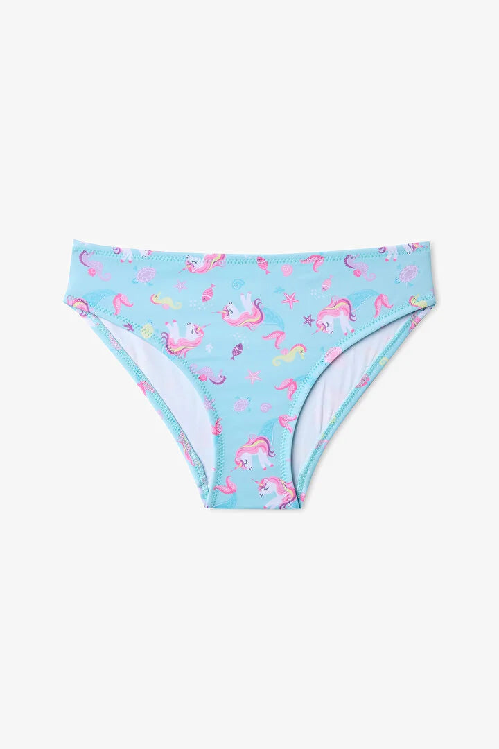 Penti Multicolor Girls Unimermaid Halter Bikini Set