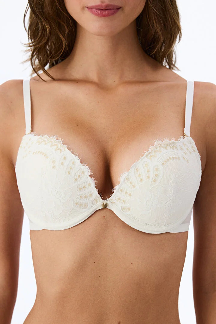 Penti Off White Super Push Up Bra