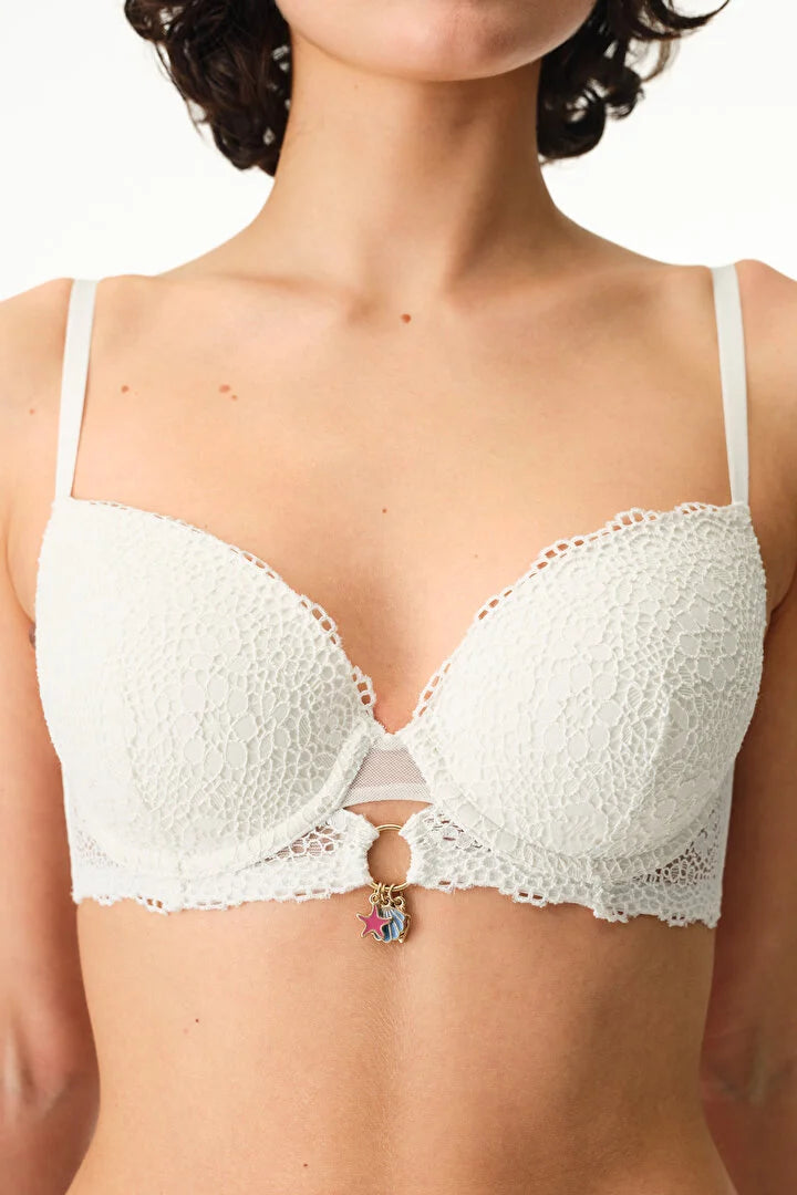 Penti Off-White Laluce Lace Bra