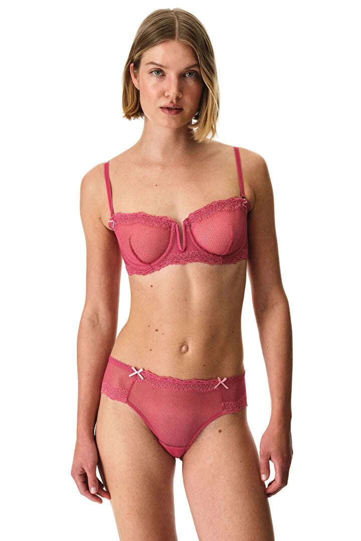 Penti Fuchsia V Wired Strapless Bra