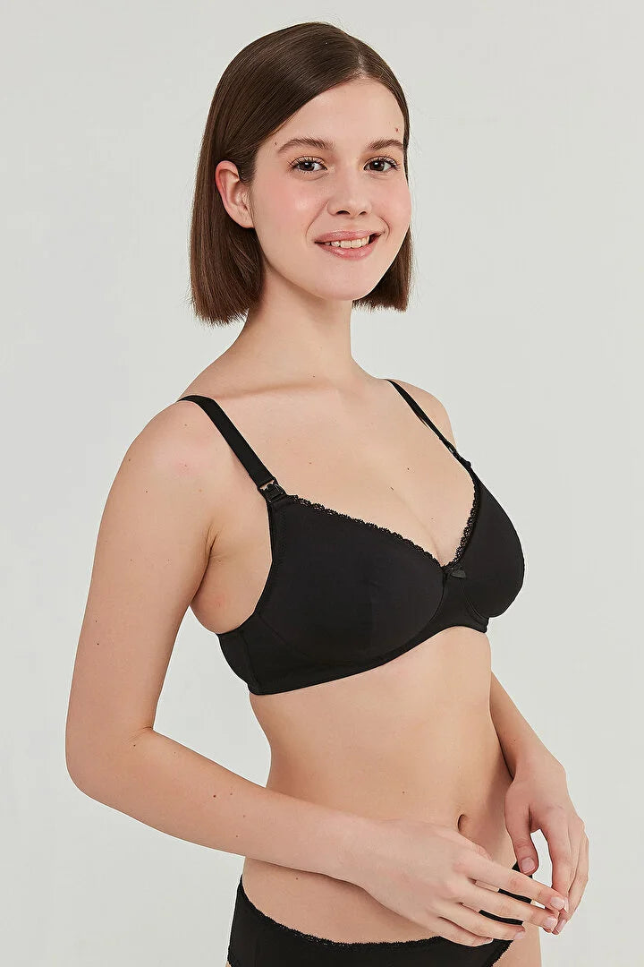 Penti Mama Black Bra