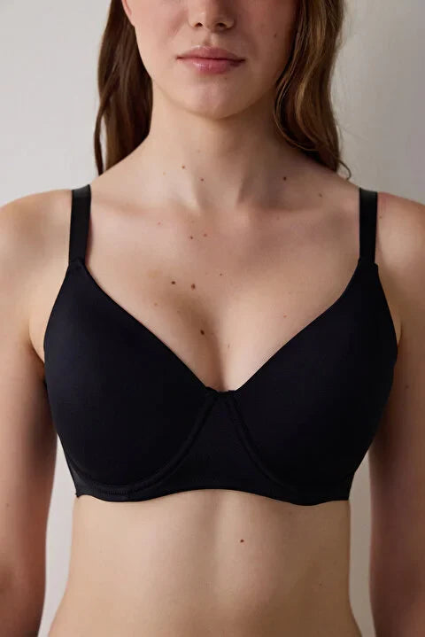 Penti Padded Wired Black Bra