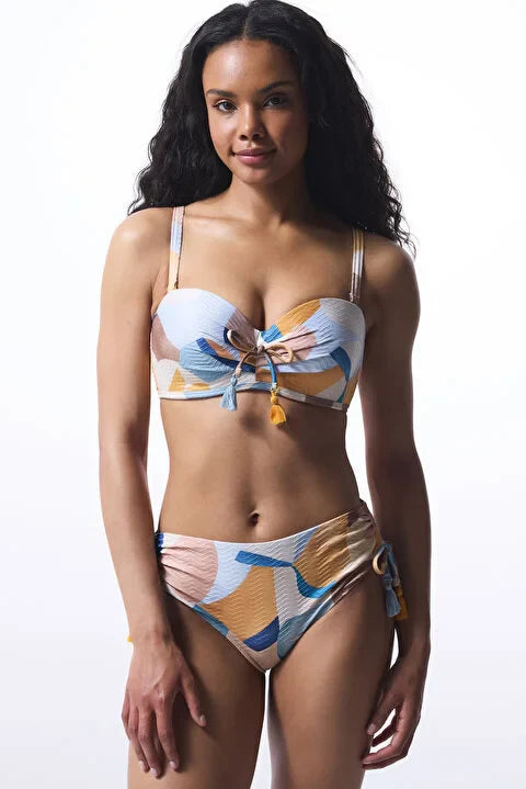 Penti Misty Lotus Multi Color Bikini Top