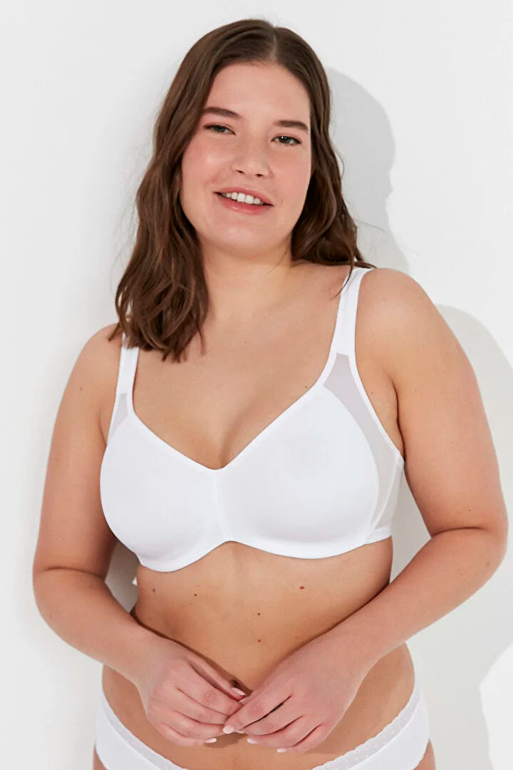 Penti Plus Form White Bra