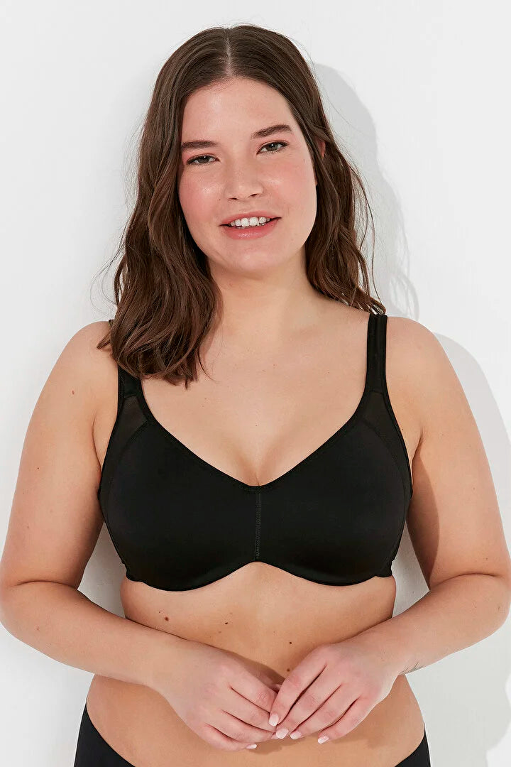 Penti Plus Form Black Bra