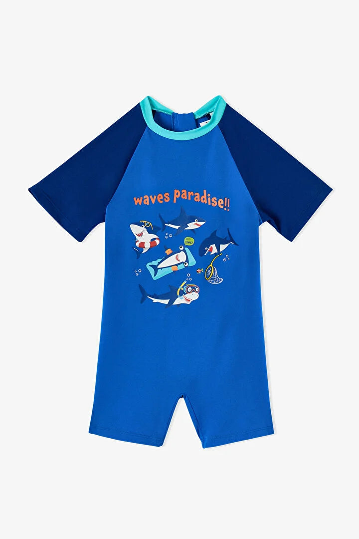 Penti Multicolor Boys Circus UV Swimsuit