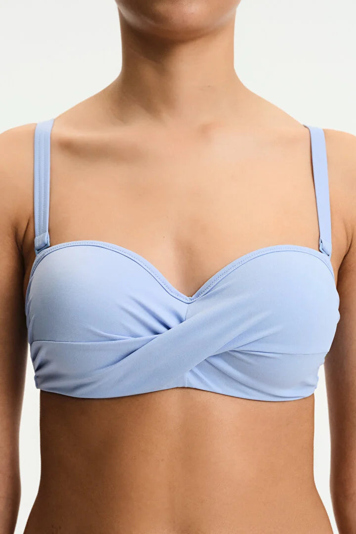 Penti Light Blue Beauty Shaping Bikini Top