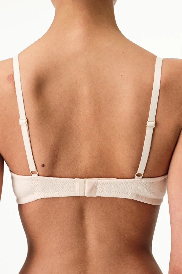 Penti Cream Pink Daylift Pointelle Bra
