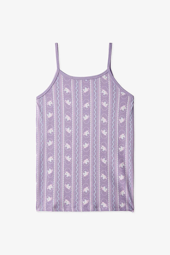 Penti Lilac Girls Sleepycorn 2in1 Tank Top