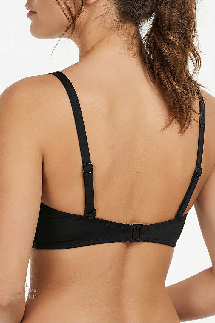 Penti Black Strapless Bikini Top