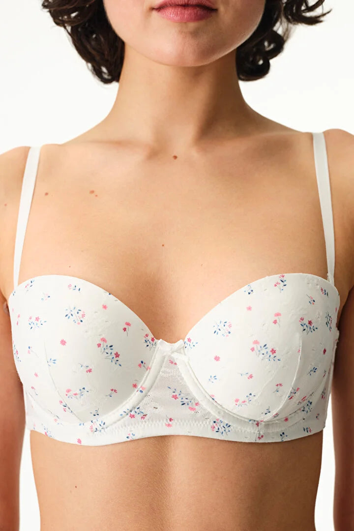 Penti Off White Pop Up Push Up Bra