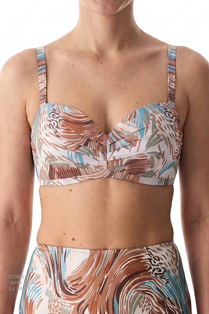 Penti Multicolor Strapless Bikini Top