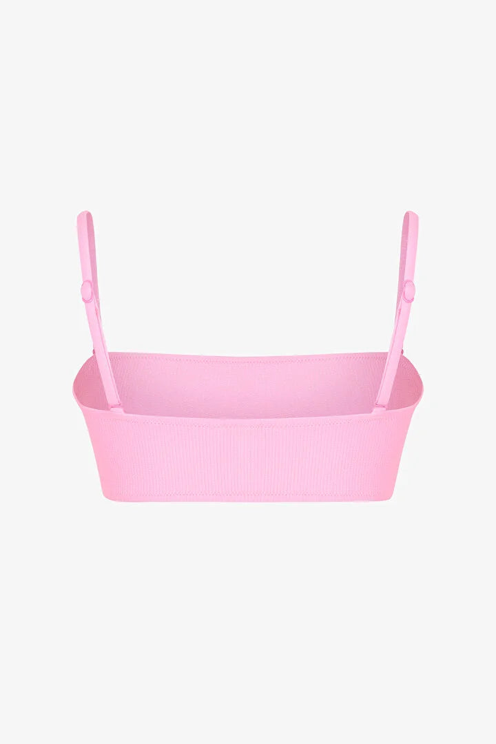 Penti Light Pink Strapless Bikini Top