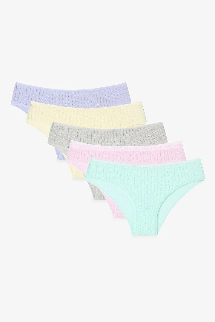Penti Multicolor 5 In 1 & Pointelle Slip