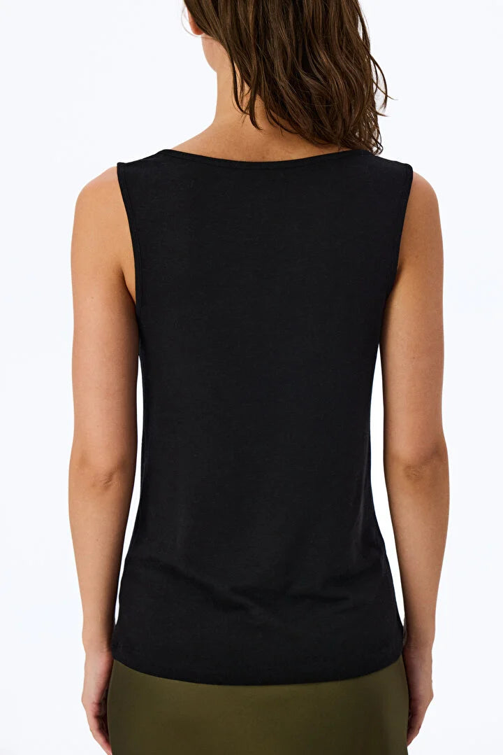 Penti Black Cashmere Tank Top