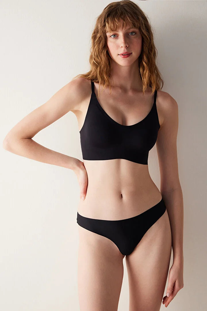 Penti Invisible Black Bra